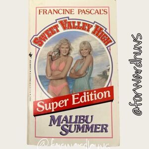Bundle Sale 3 for $15 | Sweet Valley High | Super Edition Malibu Summer | 1986